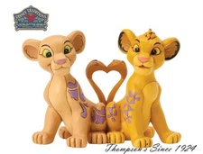Enesco Simba & Nala Heart Tails Disney Traditions New in Box 6017847