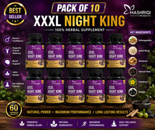 10 x NEW XXXL GAIN 12 INCHES PENIS-ENLARGER GROWTH 60 CAPSULES  FASTER GROWTH