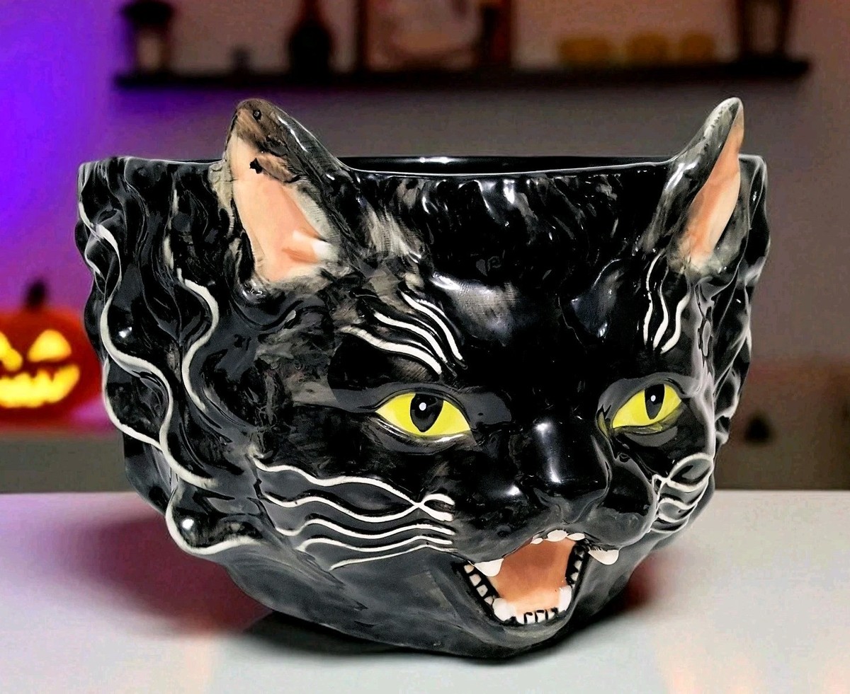 NWT Candy Did It! Crazy Cat Lady Distressed Animal Print With Studs Ball Cap Crazy Cat Lady Note Card main image 4