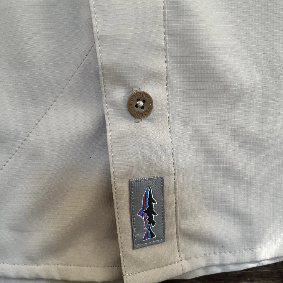 Camisa Patagonia Manga Larga Sol Patrol Talla Pequeña 54253 Pesca Exterior Ventilada Foto 3 de 4