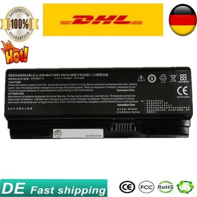 NH50BAT-4 Akku Ersatz für Clevo 6-87-NH50S-42D01 6-87-NH50S-41C01 Gigabyte G5 GD