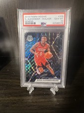 NICKEIL ALEXANDER-WALKER 2019-20 MOSAIC GENESIS SP ROOKIE RC PSA 10 