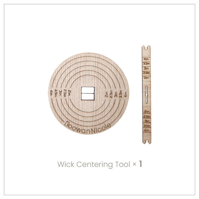 Quick Magnetic Candle Wick Centering Tool & Holder &ndash; For Candle Making