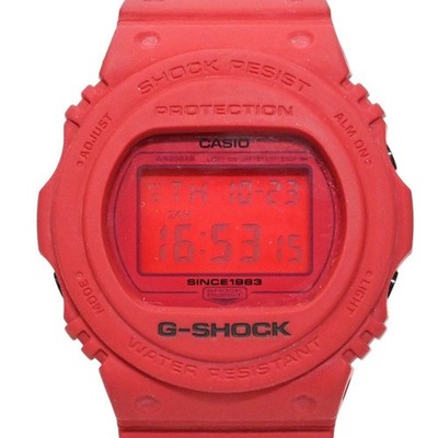 Casio G-Shock 35th Anniversary DW-5735C Red Out Quartz Edelstahl von Japa