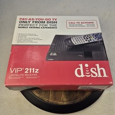 DISH NETWORK VIP 211Z HDTV SATELLITE RECEIVER...