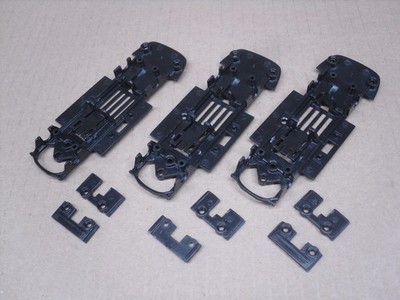 3- NOS CARRERA EVOLUTION #89065 chassis for MERCEDES BENZ 300-SL 1/32 Slot Car