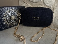 Chanel Trousse Make Up Beauty Case Pochette Borsa Vip Gift Con Tracolla