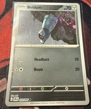 Pokémon TCG Beldum Reverse Holo Common Card #059/086 ME04: Chaos Rising