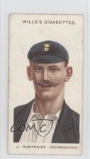 1908 Wills Cricketers Tobacco Small S John Humphries #6 j8o