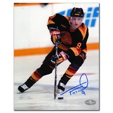 Tony Tanti Vancouver Canucks Autographed 8x10