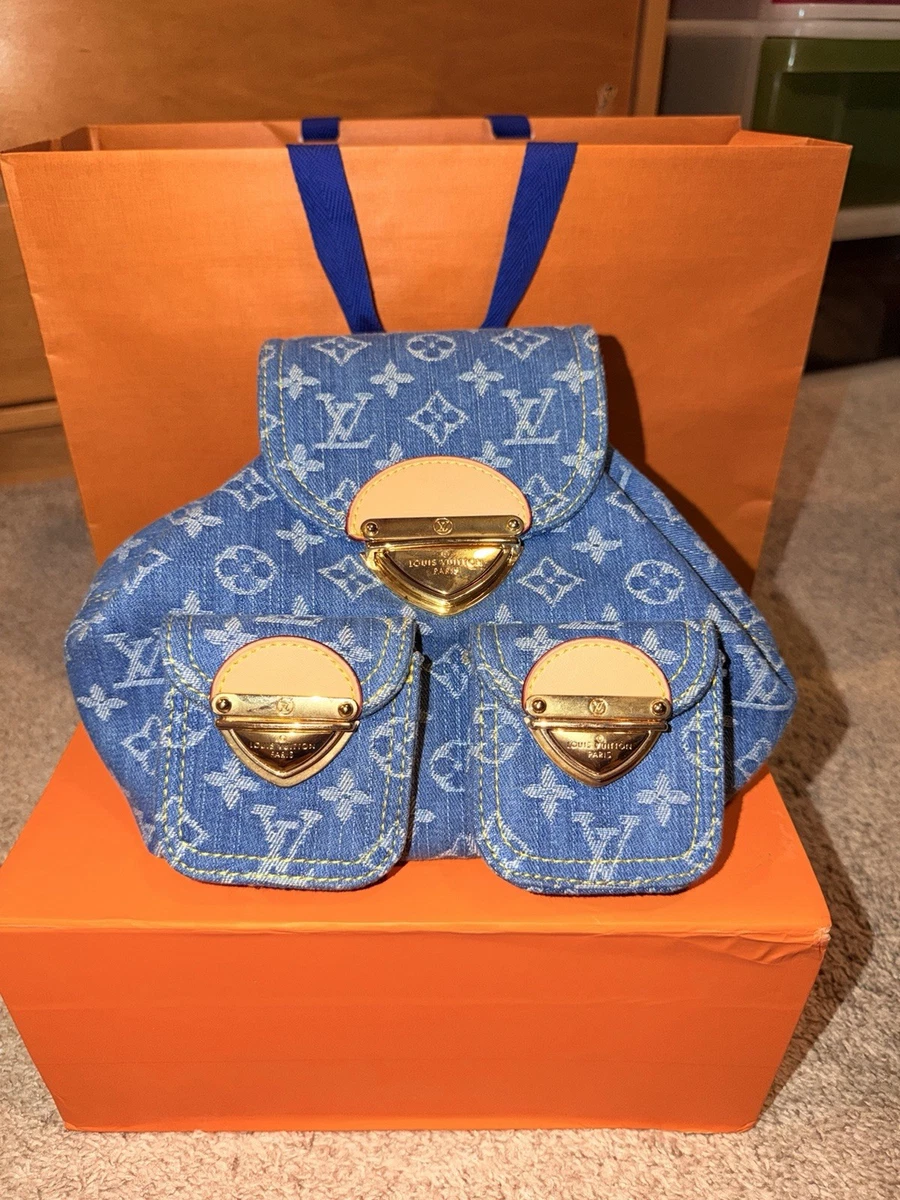 Louis Vuitton Backpack Blue Bags & Handbags for Women | eBay
