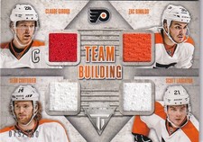 13-14 Titanium Team Building Quad Jrsys #TBPHI Couturier/Rinaldo/Giroux/Laugton