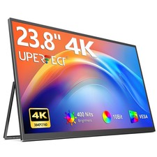 UPERFECT 23.8" 4K Portable Monitor Gaming Screen HDMI USB C External Screen
