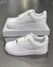 Free Shipping Nike Air Force 1 CW2288  111 Triple White Women Sneakers
