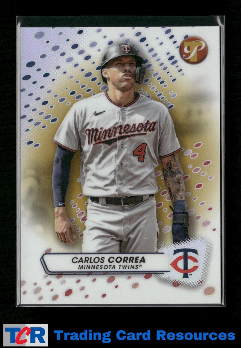 2023 Topps Pristine #125 Carlos Correa Gold Refractor #/50 | eBay