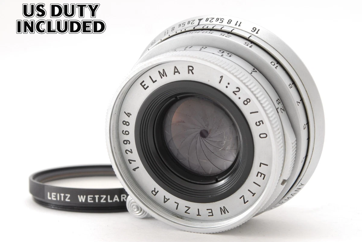 Leica ELMAR-M f/2.8 Camera Lenses 50mm Focal for sale - eBay