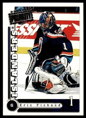 1997-98 Donruss Priority !!!!! Eric Fichaud New York Islanders #40