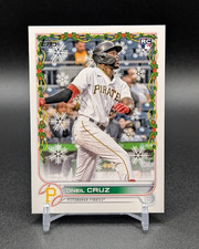 2022 Topps Holiday Baseball #HW173 Oneil Cruz Rookie Card Pittsburgh Pirates. rookie card picture