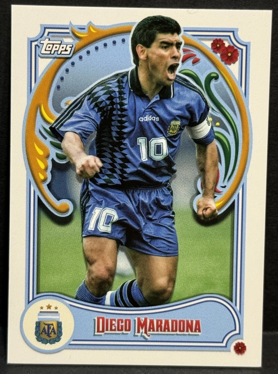 Topps Argentina Fileteado 2023 Diego Maradona #FT-9 for sale | eBay