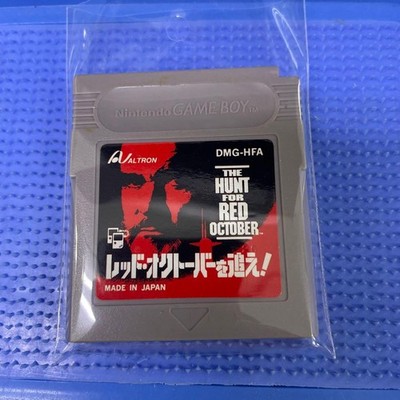 Game Boy Chase Red October Retro Monochrome Handheld Console Tested