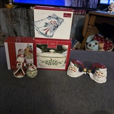 LENOX And MIKASA Holiday Dishes And Fitz And ...
