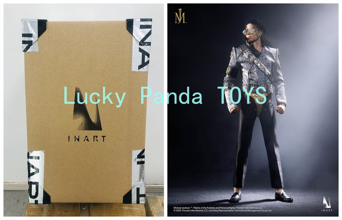 INART A012 1/6 Michael Jackson Action Figure Rooted Hair Version