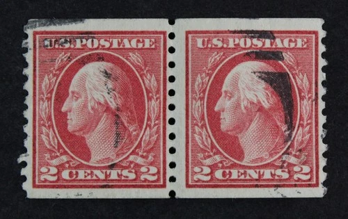 CKStamps: US Stamps Collection Scott#444 2c Washington Used 25mm