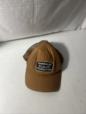 Tennessee Wildlife Federation Adjustable Strap Mesh-Back Brown Hat
