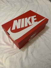 Genuine Nike Empty Shoe Box – Red With White Logo – Great Condition