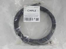 The Cimple Co 25' feet RG6 Coaxial Cable w/weather booted connectors