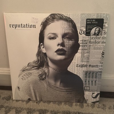 Taylor Swift Reputation Picture Disc Vinyl 2LP New Hype Sticker Rare Sealed USA