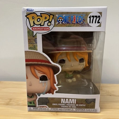 Funko POP! Animation One Piece Nami Crying (2024) Vinyl Figure #1772 *Not Mint*