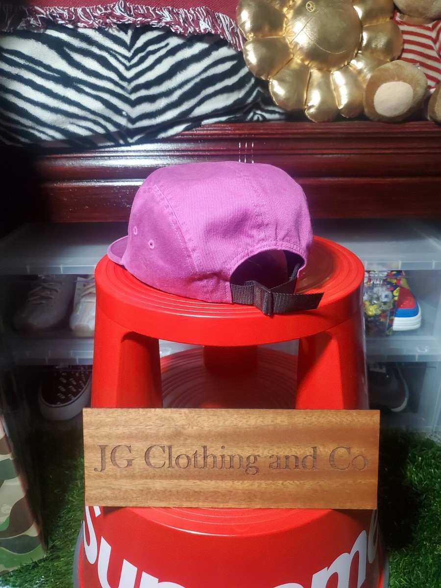 Supreme Box Logo Snap Button Pocket Magenta Cap | eBay