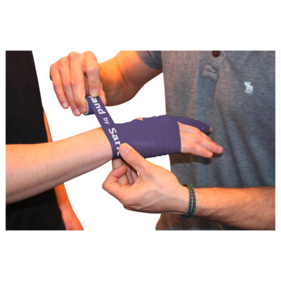 Flossband Level 3, 2m x 2,5 cm, stark, violett