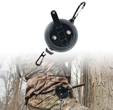Retractable Bow Hoist Bow Pull Up Rope 33ft Bow Archery Hunting Gear Hoist
