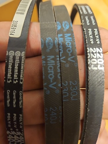 Lot V-BELT POLY V & MICRO-V (1) 220J (1) 230J (2) 240J - Picture 3 of 5