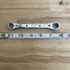 LANGLINE RB 1214 Reversible Ratcheting Box End Wrench 6 Pt 3/8" x 7/16" USA