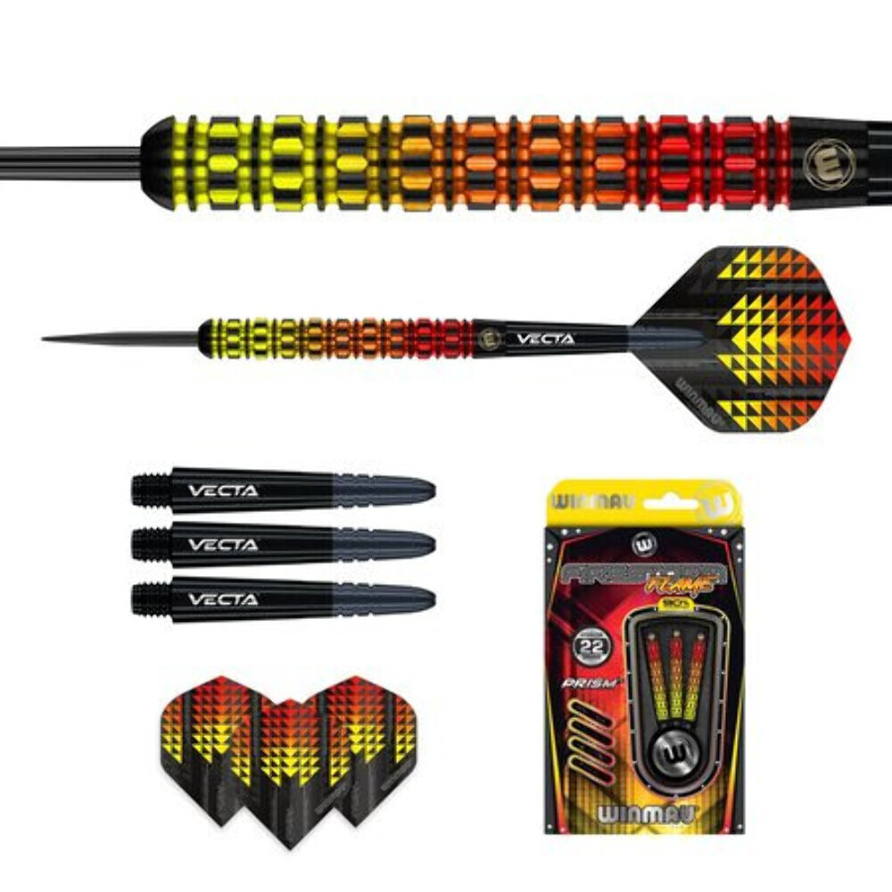 Winmau Firestorm Flame 90% - 23g | eBay