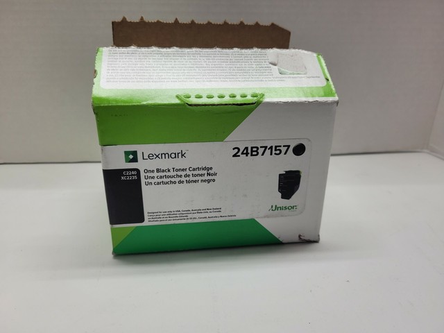 Toner Nero Lexmark 24B7181 Originale per XC2235 e C2240 Toner Nero Lexmark 24B7181 Originale per XC2235 e C2240