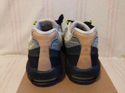 Nike Air Max 95 x Denham Black Volt Neon Green AM95 DD9519 001 Men