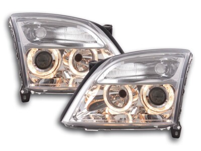 CLEAR PROJECTOR ANGEL EYE HEADLIGHTS  FOR VAUXHALL VECTRA C & SIGNUM 2002-2005