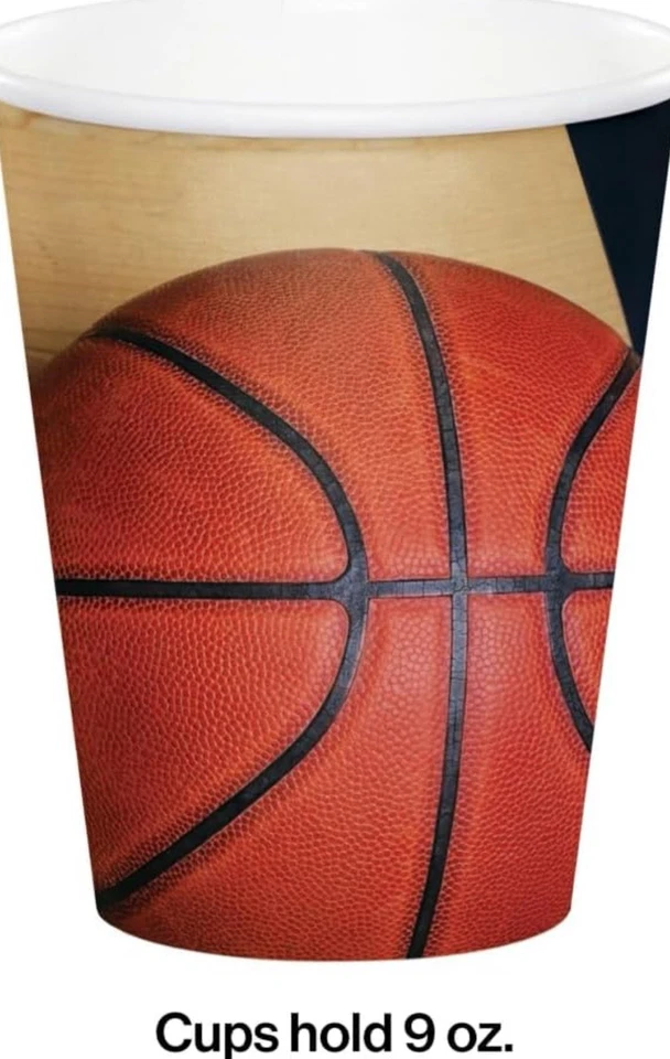 Basketball Fanatic Cups Hot/Cold 9oz 8CT - Image 3 of 3