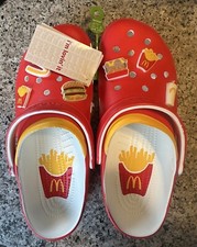 Crocs x -McDonald s Classic Ronald McDonald Size M11 Brand new