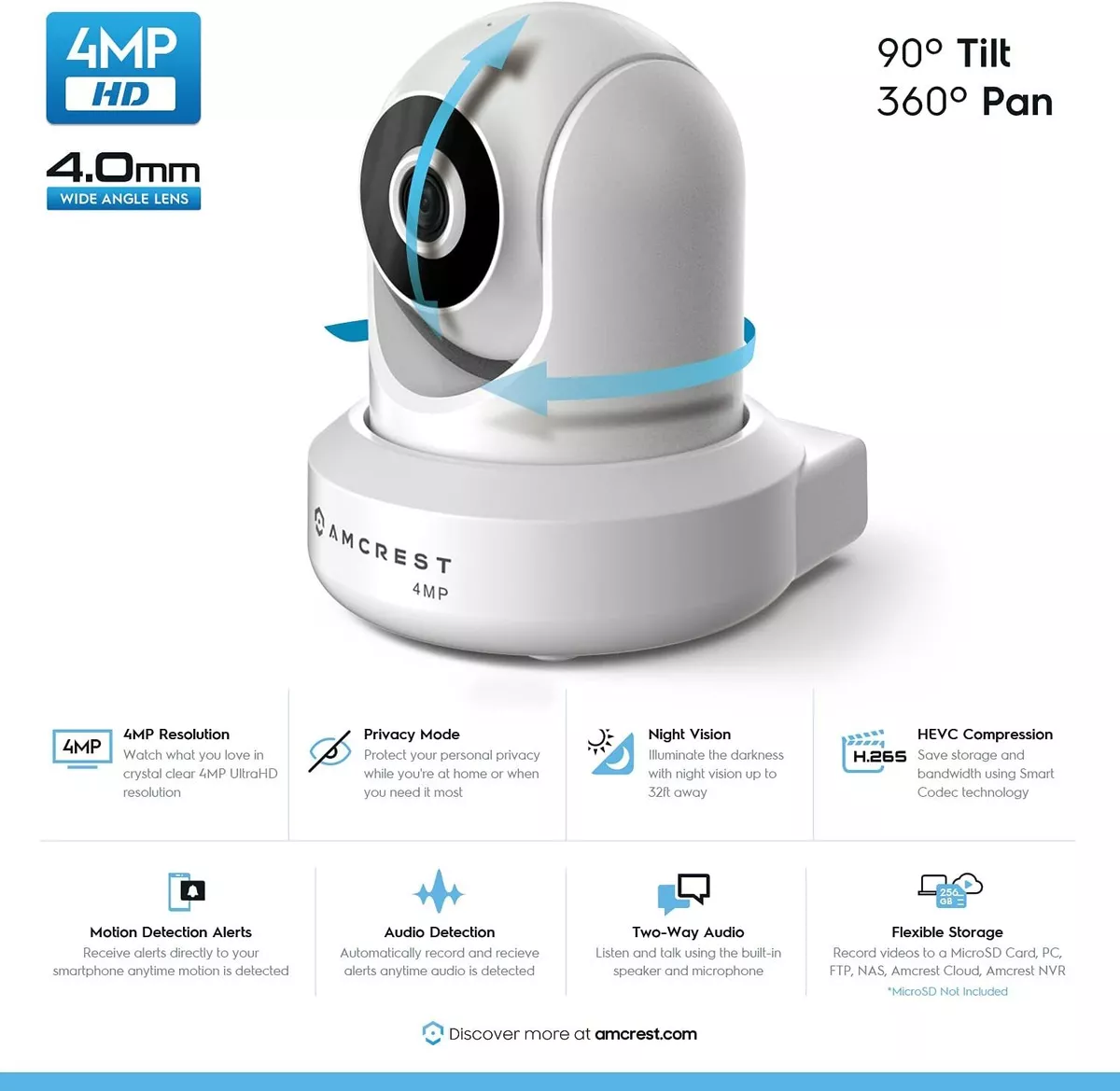 Amcrest two sales way audio