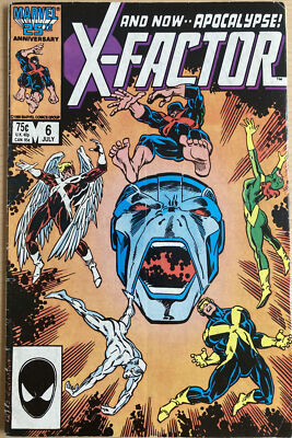 X-Factor #6 July 1986 1st Full Appearance Of Apocalypse Huge Key   Lots Of Pics