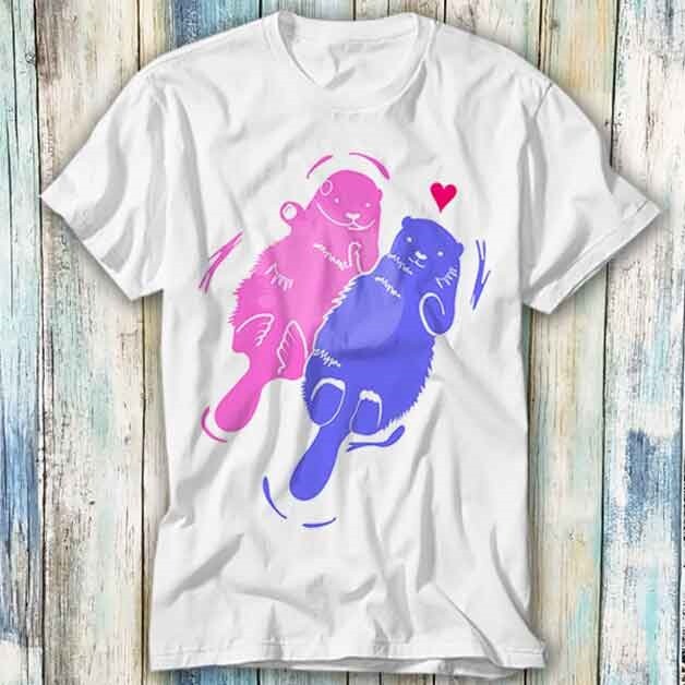 ALTRA T shirt Soulmate Otter Couple You re My Other Half meme regalo maglietta unisex 974