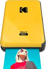 KODAK  Mini 2 Plus Bluetooth Portable Photo Printer w/ 4Pass Technology - Yellow