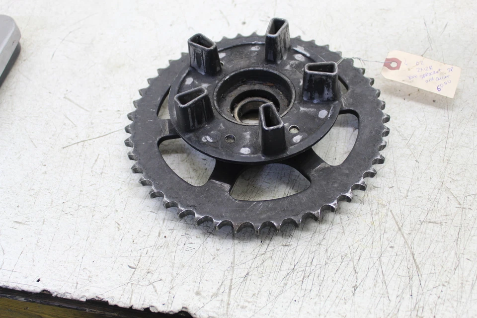2002 KAWASAKI NINJA ZX12R OEM REAR BACK SPROCKET HUB CARRIER  K3 - Imagem 2 de 4