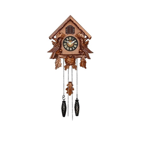 Lemnos Dachs Cuckoo Clock RF20-03 BL Blue Analog Designer Wall