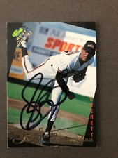San Francisco Giants JAMIE BREWINGTON autographed 1993 Classic Best Gold